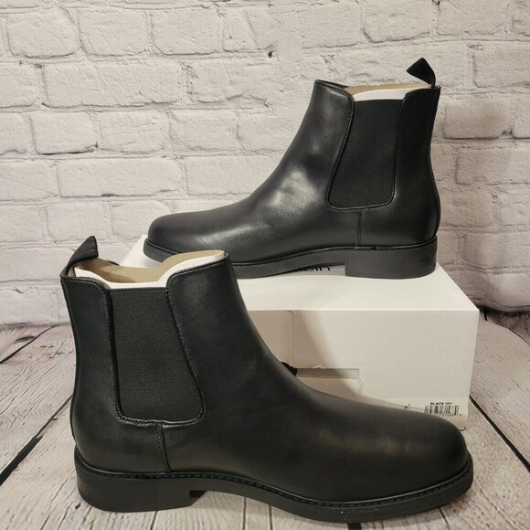Calvin Klein Men\'s Fenwick Pull on Chelsea Boots - Black main image 4